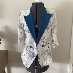 Urban Renewal floral prints blazer